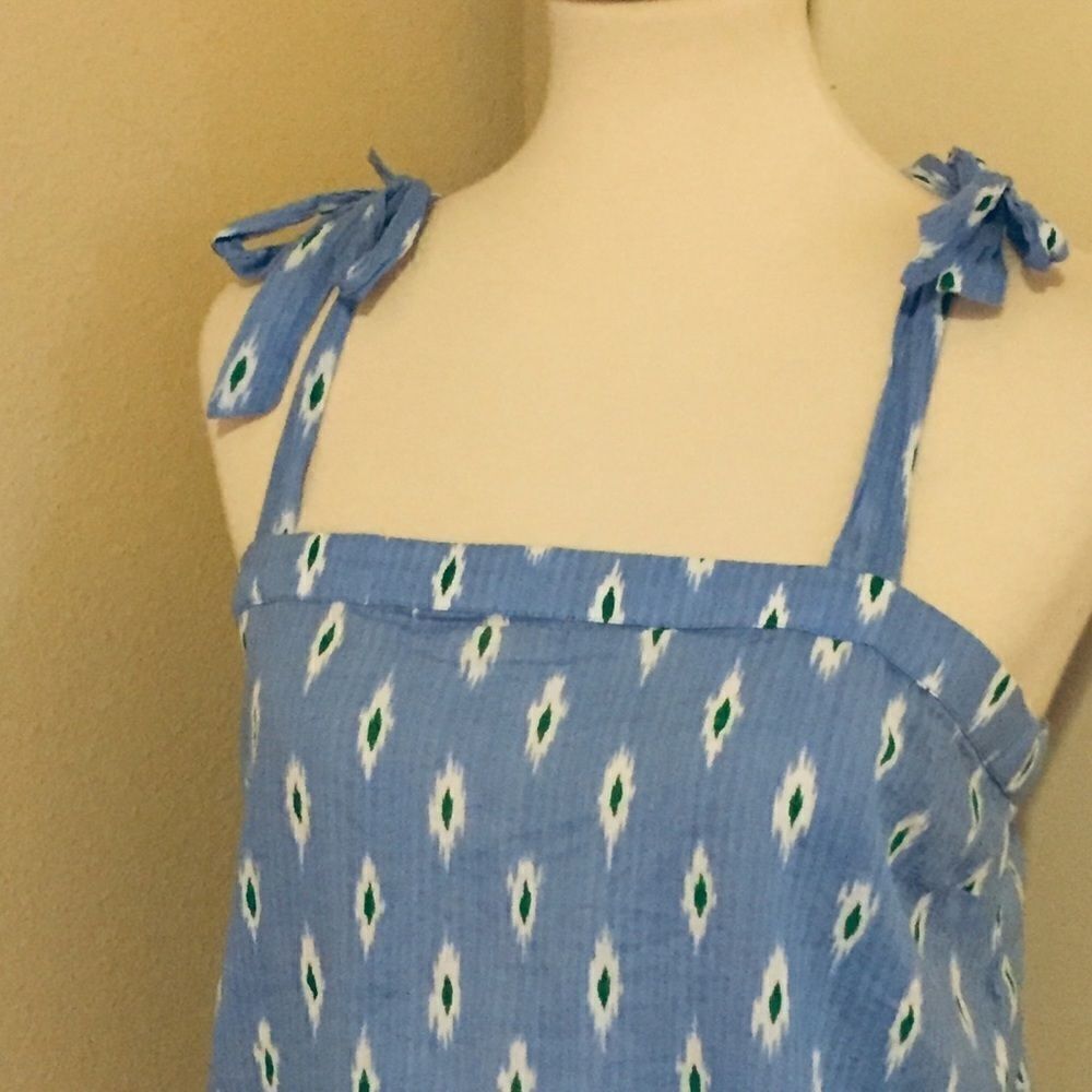 J. CREW TIE STRAPS TANK TOP - Picture 3 of 7